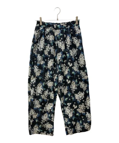 ICHI Antiquite's（イチ アンティークス）ichi antiquite's (イチ アンティークス) LIBERTY PANTS/イージーワイドパンツ ネイビー サイズ:不明の古着・服飾アイテム