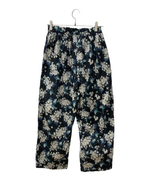 ICHI Antiquite's（イチ アンティークス）ichi antiquite's (イチ アンティークス) LIBERTY PANTS/イージーワイドパンツ ネイビー サイズ:不明の古着・服飾アイテム