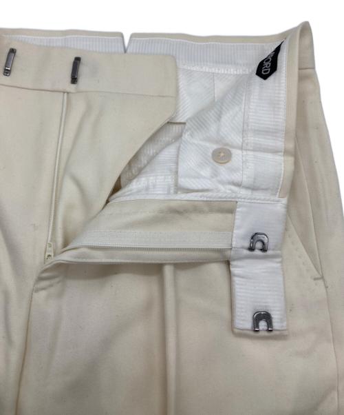 TOM FORD（トムフォード）TOM FORD (トムフォード) ウールスラックス アイボリー サイズ:44の古着・服飾アイテム