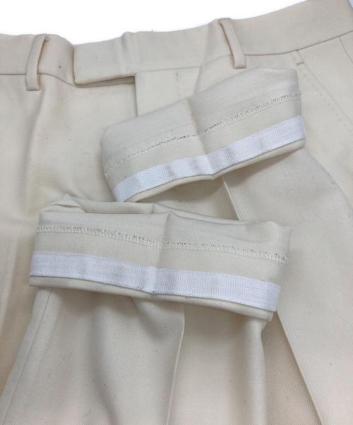 TOM FORD（トムフォード）TOM FORD (トムフォード) ウールスラックス アイボリー サイズ:44の古着・服飾アイテム