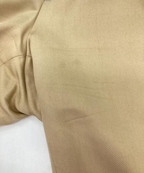 RALPH LAUREN Purple Label（ラルフ ローレン パープル レーベル）RALPH LAUREN PURPLE LABEL (ラルフ ローレン パープル レーベル) シルクスラックス ベージュ サイズ:28の古着・服飾アイテム