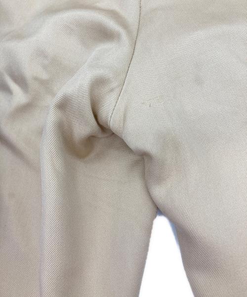 RALPH LAUREN Purple Label（ラルフ ローレン パープル レーベル）RALPH LAUREN PURPLE LABEL (ラルフ ローレン パープル レーベル) シルクスラックス ベージュ サイズ:28の古着・服飾アイテム