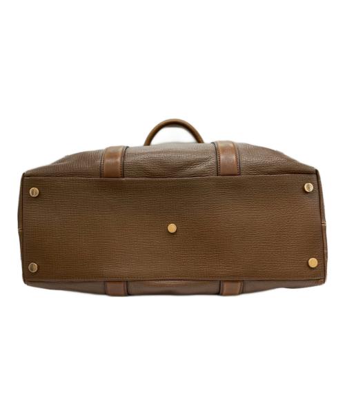 TOM FORD（トムフォード）TOM FORD (トムフォード) サイドハンドルレザートートバッグ ブラウンの古着・服飾アイテム