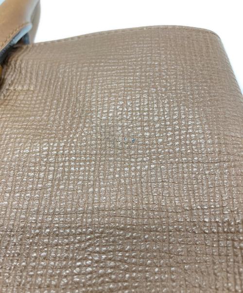 TOM FORD（トムフォード）TOM FORD (トムフォード) サイドハンドルレザートートバッグ ブラウンの古着・服飾アイテム