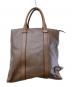 TOM FORD (トムフォード) サイドハンドルレザートートバッグ ブラウン：80000円
