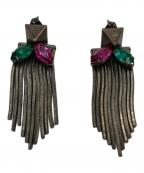 IOSSELLIANIイオッセリアーニ）の古着「フリンジピアス」