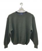 Patagoniaパタゴニア）の古着「鹿の子ニット」｜グリーン