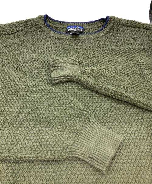Patagonia（パタゴニア）Patagonia (パタゴニア) 鹿の子ニット グリーン サイズ:Ｍの古着・服飾アイテム