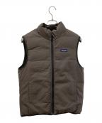 Patagoniaパタゴニア）の古着「リバーシブル・コットン・ダウン・ベスト」｜ブラウン