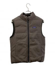 Patagonia（パタゴニア）の古着「リバーシブル・コットン・ダウン・ベスト」｜ブラウン