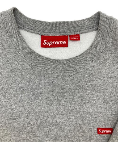SUPREME（シュプリーム）Supreme (シュプリーム) Small Box Logo Sweatshirt/スウェット グレー サイズ:Sの古着・服飾アイテム