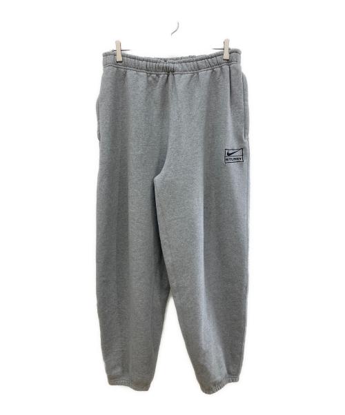 NIKE（ナイキ）nike (ナイキ) stussy (ステューシー) スウェットパンツ グレー サイズ:XXLの古着・服飾アイテム