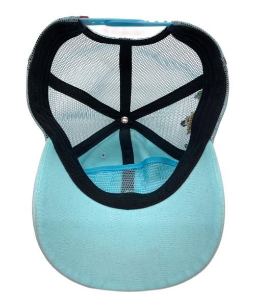 SUPREME（シュプリーム）Supreme (シュプリーム) crest mesh back 6-panel /キャップ スカイブルーの古着・服飾アイテム