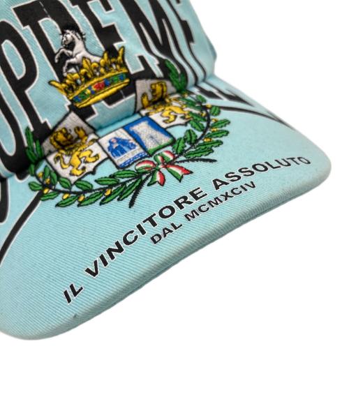 SUPREME（シュプリーム）Supreme (シュプリーム) crest mesh back 6-panel /キャップ スカイブルーの古着・服飾アイテム