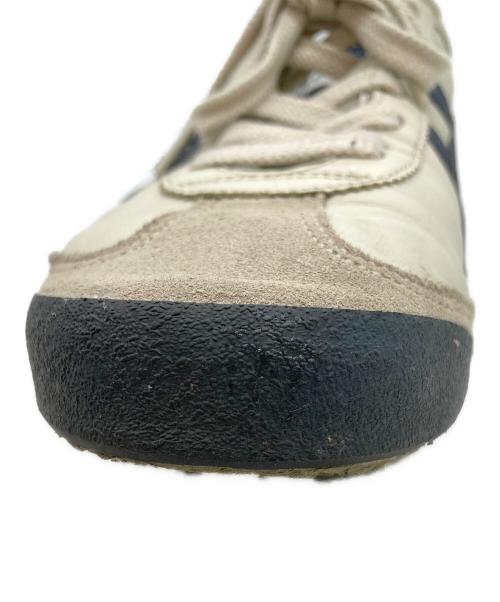 Onitsuka Tiger（オニツカタイガー）Onitsuka Tiger (オニツカタイガー) ローカットスニーカー/MEXICO66 ベージュ×ネイビー サイズ:26.5の古着・服飾アイテム