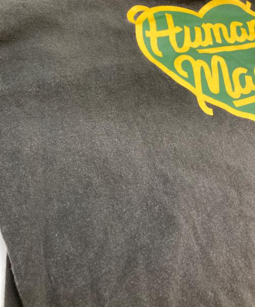 HUMAN MADE（ヒューマンメイド）HUMAN MADE (ヒューマンメイド) ハートロゴプリントカットソー グレー サイズ:Mの古着・服飾アイテム