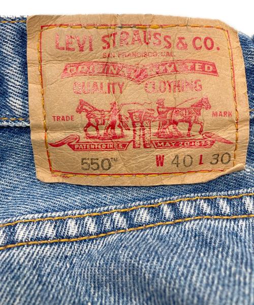 LEVI'S（リーバイス）LEVI'S (リーバイス) 550ワイドデニムパンツ インディゴ サイズ:Ｗ40×L30の古着・服飾アイテム