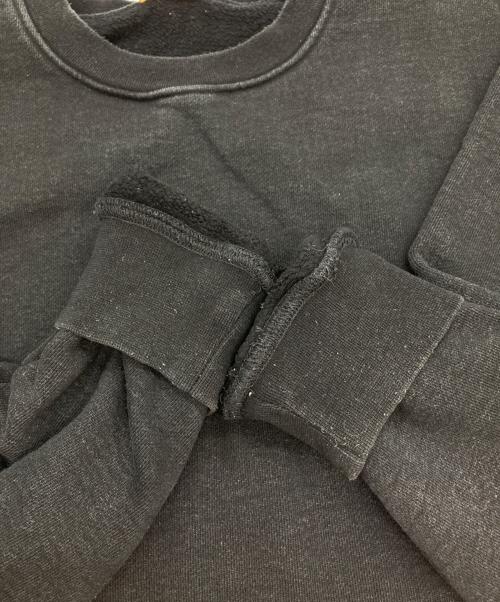 Dime（ダイム）Dime (ダイム) Classic Small Logo Crewneck Sweatshirt/ロゴスウェット ブラック サイズ:Ⅿの古着・服飾アイテム