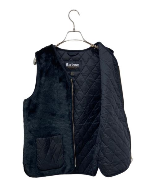 Barbour（バブアー）Barbour (バブアー) KARIN/エコファーベスト ブラック サイズ: UK10の古着・服飾アイテム