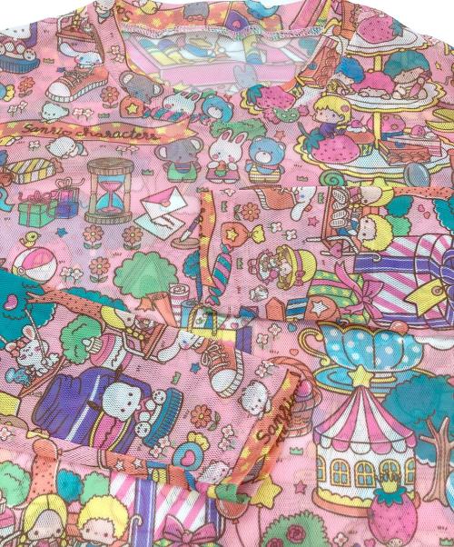 HEIHEI（ヘイヘイ）heihei (ヘイヘイ) Sanrio (サンリオ) キャラクタープリントセカンドスキン ピンク サイズ:FREEの古着・服飾アイテム