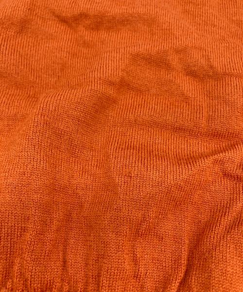 Vivienne Westwood GOLD LABEL（ヴィヴィアン・ウエストウッド ゴールドレーベル）Vivienne Westwood GOLD LABEL (ヴィヴィアン・ウエストウッド ゴールドレーベル) アーガイルハイネックニット オレンジ×パープル サイズ:Ⅿの古着・服飾アイテム