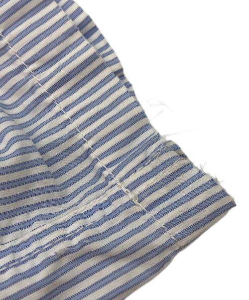 COMME des GARCONS HOMME（コムデギャルソン オム）COMME des GARCONS HOMME (コムデギャルソン オム) ジップアップジャケット ホワイト×スカイブルー サイズ:SSの古着・服飾アイテム