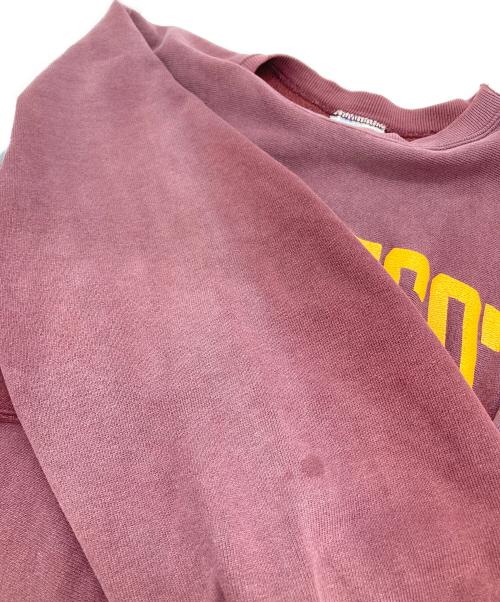 Champion REVERSE WEAVE（チャンピオン リバース ウィーブ）Champion REVERSE WEAVE (チャンピオン リバース ウィーブ) カレッジロゴスウェット バーガンディー サイズ:Lの古着・服飾アイテム