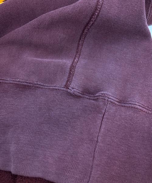 Champion REVERSE WEAVE（チャンピオン リバース ウィーブ）Champion REVERSE WEAVE (チャンピオン リバース ウィーブ) カレッジロゴスウェット バーガンディー サイズ:Lの古着・服飾アイテム