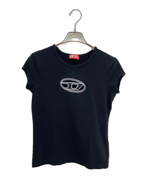 DIESEL（ディーゼル）DIESEL (ディーゼル) T-ANGIE/ロゴTシャツ ブラック サイズ:Mの古着・服飾アイテム