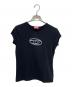 DIESEL（ディーゼル）の古着「T-ANGIE/ロゴTシャツ」｜ブラック