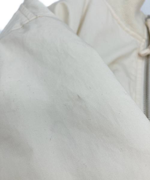 nanamica（ナナミカ）nanamica (ナナミカ) Insulation Varsity Jacket/中綿ブルゾン ベージュ サイズ:Ｍの古着・服飾アイテム