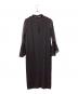 ANDRESD (アンドレスド) bell sleeve slit dress/ワンピース ブラウン サイズ:Ⅿ：7000円