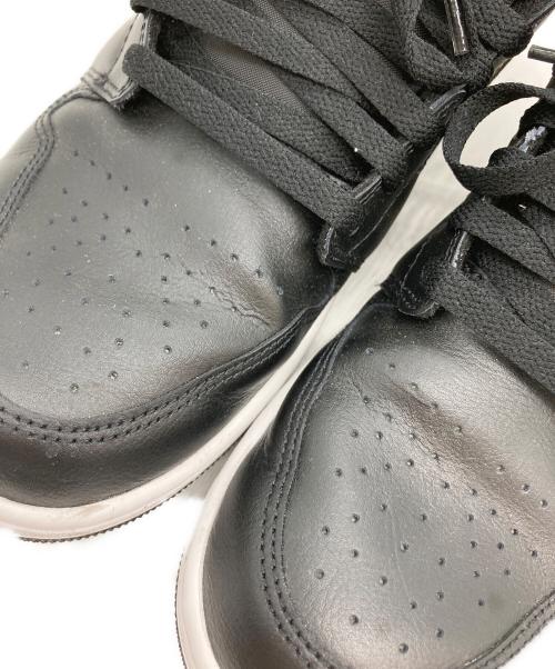 NIKE（ナイキ）NIKE (ナイキ) ハイカットスニーカー/Air Jordan 1 Mid ブラック/Black/Metallic  サイズ:29の古着・服飾アイテム
