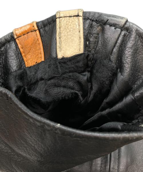 moto field（モトフィールド）MOTO FIELD (モトフィールド) ノーカラーレザージャケット ブラック サイズ:3Lの古着・服飾アイテム