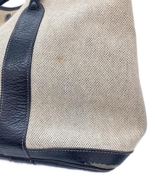 HERMES（エルメス）HERMES (エルメス) トートバッグ アイボリー×ネイビー サイズ:-の古着・服飾アイテム