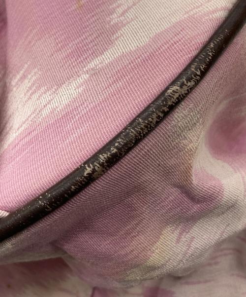 Vivienne Westwood（ヴィヴィアンウエストウッド）Vivienne Westwood (ヴィヴィアンウエストウッド) ヤスミン/レオパード柄オーブアイコントートバッグ ピンク×ブラウン サイズ:-の古着・服飾アイテム