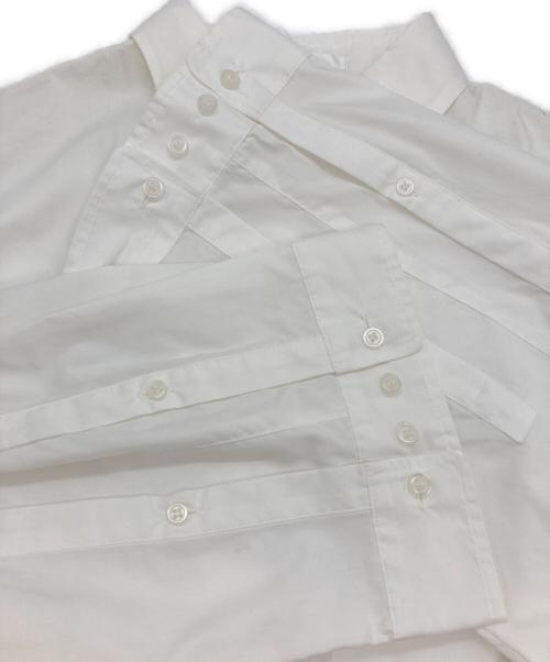 Snidel（スナイデル）Snidel (スナイデル) オーバーシャツドッキングワンピース ホワイト サイズ:Sの古着・服飾アイテム