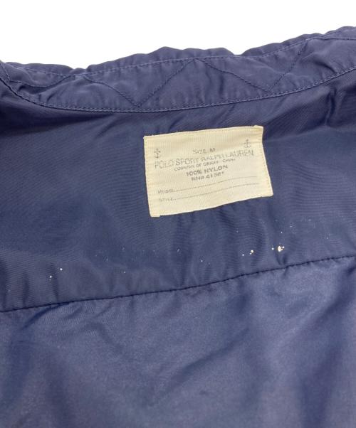 POLO SPORT（ポロスポーツ）POLO SPORT (ポロスポーツ) ナイロンシャツ ネイビー サイズ:Ⅿの古着・服飾アイテム
