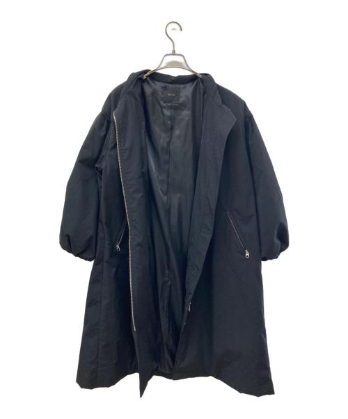 Spick and Span（スピック＆スパン）Spick and Span (スピック＆スパン) ダブルフェイスオーバーコート ブラック サイズ:36の古着・服飾アイテム