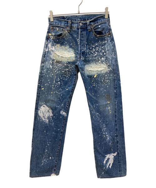 LEVI'S（リーバイス）LEVI'S (リーバイス) ペイント加工501XX復刻デニムパンツ インディゴ サイズ:29の古着・服飾アイテム