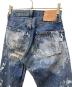 中古・古着 LEVI'S (リーバイス) ペイント加工501XX復刻デニムパンツ インディゴ サイズ:29：23000円