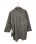 Burberry's (バーバリーズ) 千鳥柄ガウンコート ブラウン×グリーン サイズ:L：10000円