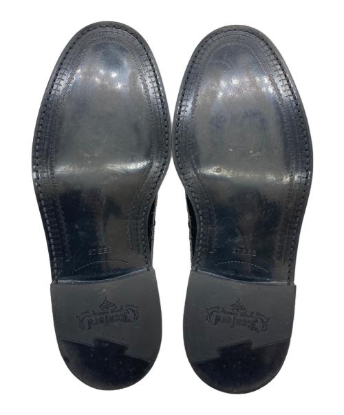 kenford（ケンフォード）kenford (ケンフォード) クロコ型押しウイングチップシューズ ブラック サイズ:27の古着・服飾アイテム