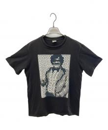 NUMBER (N)INE（ナンバーナイン）の古着「穴あき加工モザイクプリントTシャツ」｜ブラウン