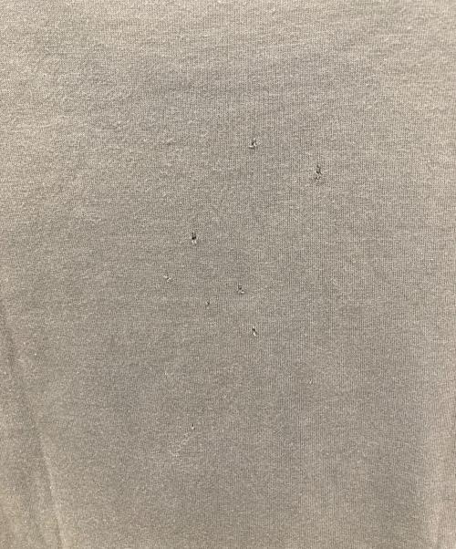 NUMBER (N)INE（ナンバーナイン）NUMBER (N)INE (ナンバーナイン) 穴あき加工モザイクプリントTシャツ ブラウン サイズ:Lの古着・服飾アイテム