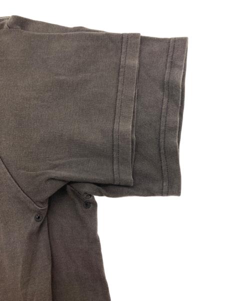 NUMBER (N)INE（ナンバーナイン）NUMBER (N)INE (ナンバーナイン) 穴あき加工モザイクプリントTシャツ ブラウン サイズ:Lの古着・服飾アイテム