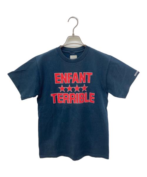 NUMBER (N)INE（ナンバーナイン）NUMBER (N)INE (ナンバーナイン) プリントTシャツ ネイビー サイズ:Mの古着・服飾アイテム