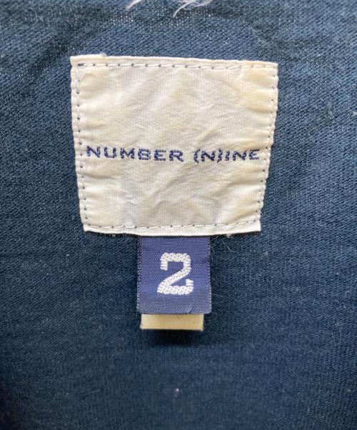NUMBER (N)INE（ナンバーナイン）NUMBER (N)INE (ナンバーナイン) プリントTシャツ ネイビー サイズ:Mの古着・服飾アイテム