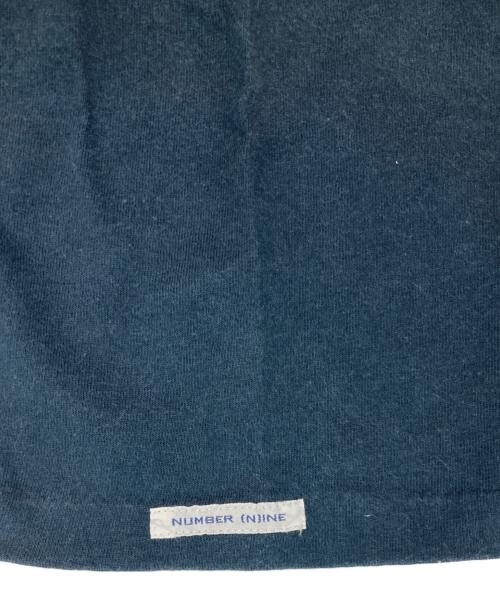 NUMBER (N)INE（ナンバーナイン）NUMBER (N)INE (ナンバーナイン) プリントTシャツ ネイビー サイズ:Mの古着・服飾アイテム