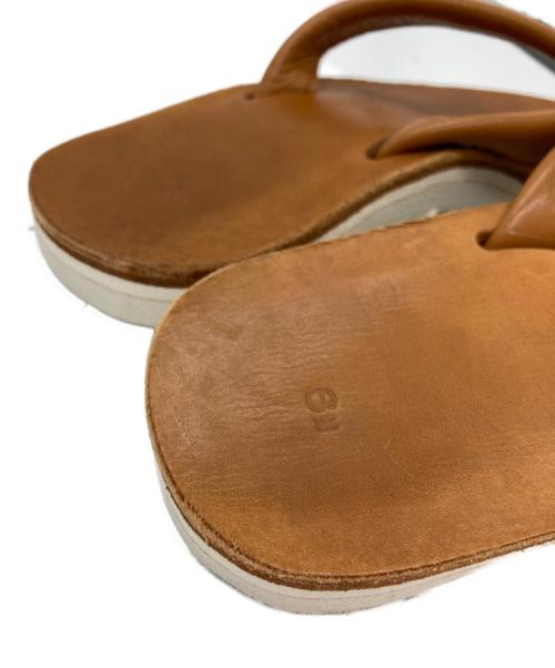 BIRKENSTOCK（ビルケンシュトック）BIRKENSTOCK (ビルケンシュトック) レザーサンダル ブラウン サイズ:6Nの古着・服飾アイテム